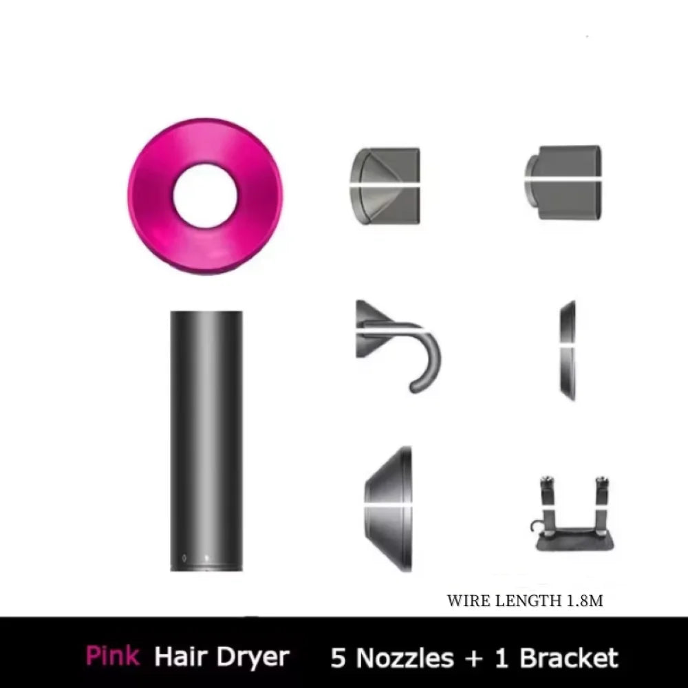 Professional hair dryer leafless hair dryer personal hair care styling accessories curly tools constant negative ion hair dryer