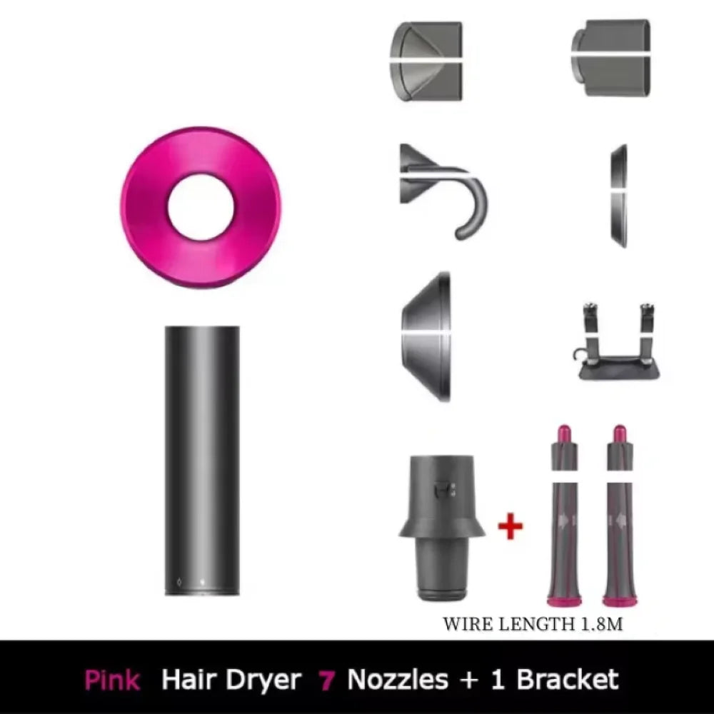 Professional hair dryer leafless hair dryer personal hair care styling accessories curly tools constant negative ion hair dryer